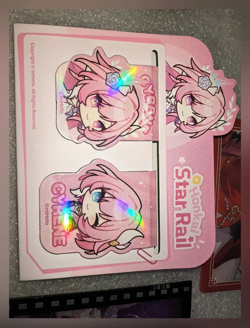 Honkai: Star Rail Pom-Pom Gallery Series Magnetic Bookmark Set