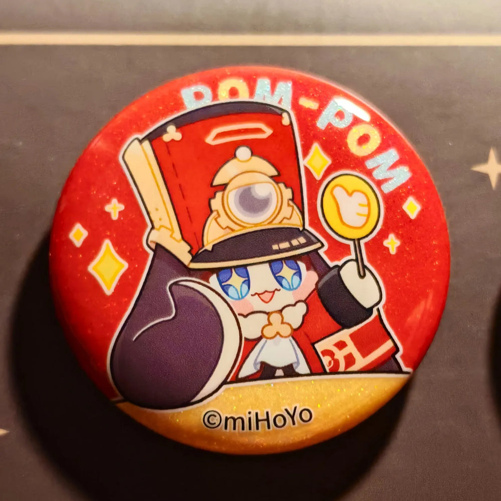 Honkai: Star Rail Pom-Pom Gallery Series Mini Tinplate Badge Set