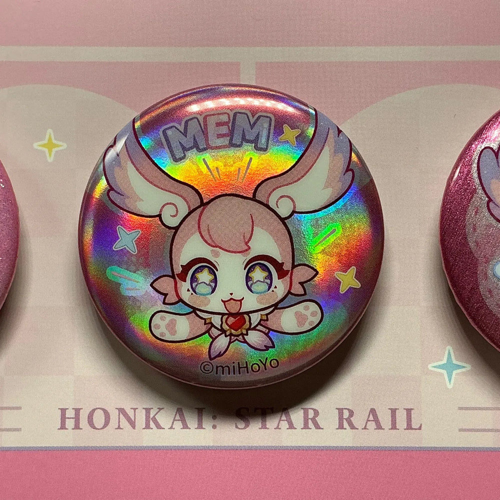 Honkai: Star Rail Pom-Pom Gallery Series Mini Tinplate Badge Set