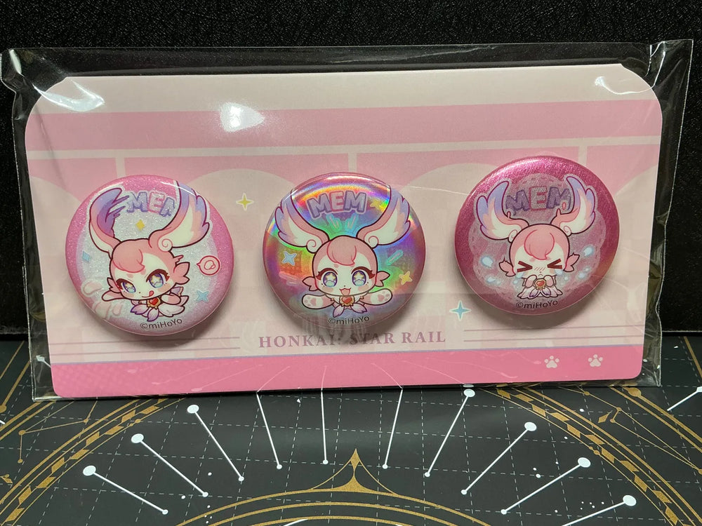 Honkai: Star Rail Pom-Pom Gallery Series Mini Tinplate Badge Set