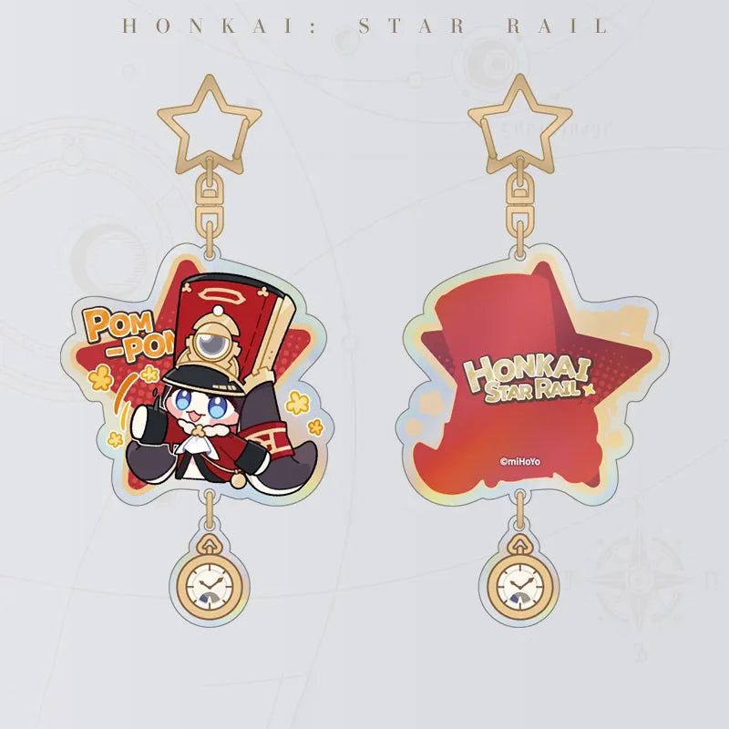 Honkai: Star Rail Pom-Pom Gallery Pom-Pom Happy Ver. acrylic charm