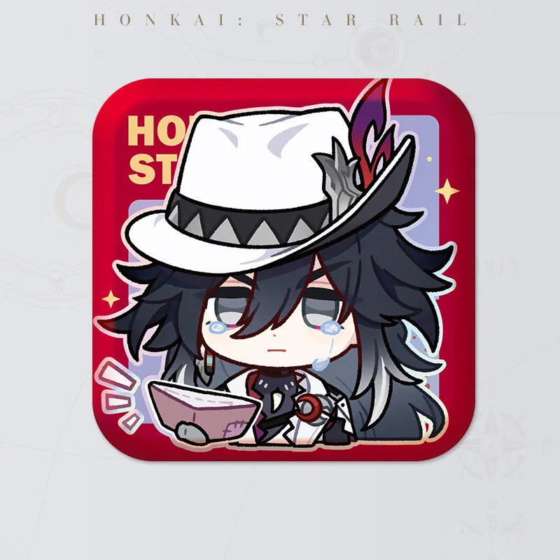 Honkai: Star Rail Pom-Pom Gallery Ashveil square badge