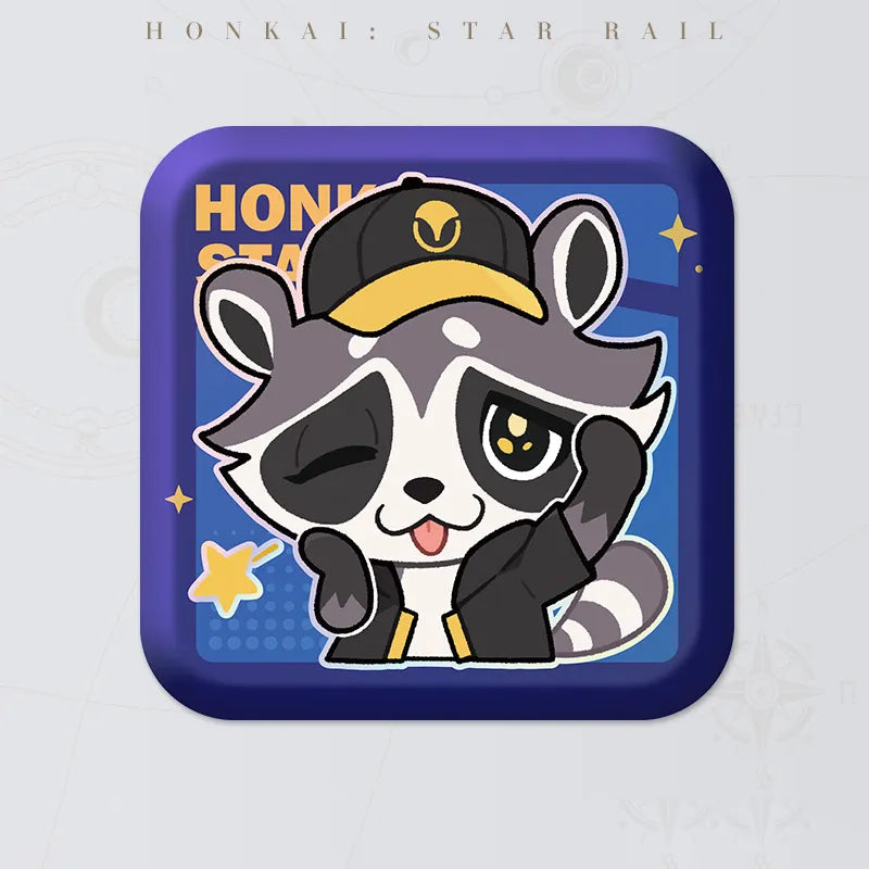 Honkai: Star Rail Pom-Pom Gallery Galactic Baseballer square badge