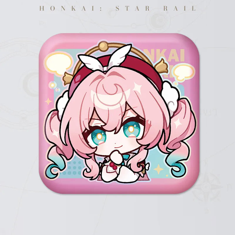 Honkai: Star Rail Pom-Pom Gallery Hyacine square badge