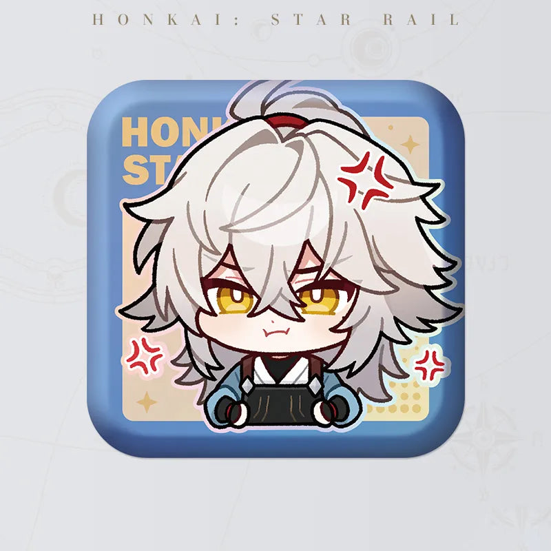 Honkai: Star Rail Pom-Pom Gallery Jing Yuan B ver. square badge