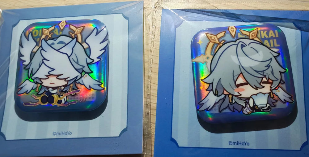 Honkai: Star Rail Pom-Pom Gallery Series Quadratische Badges
