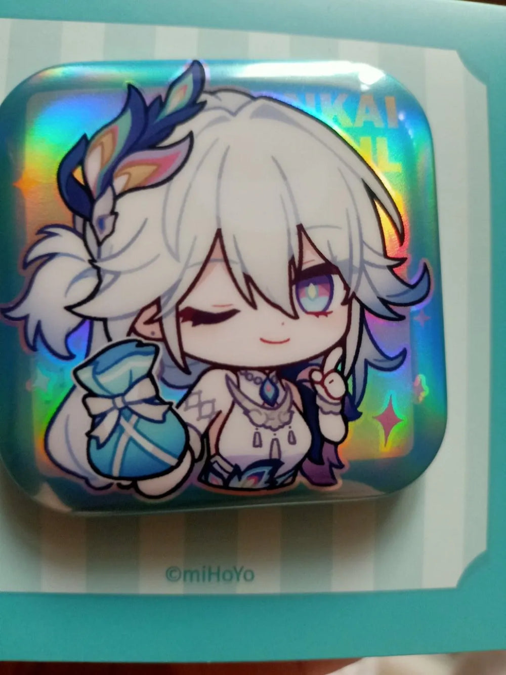 Honkai: Star Rail Pom-Pom Gallery Series Quadratische Badges