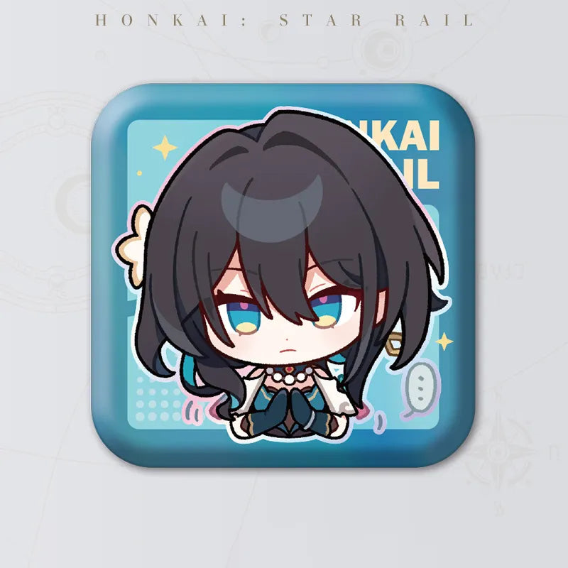 Honkai: Star Rail Pom-Pom Gallery Ruan Mei square badge