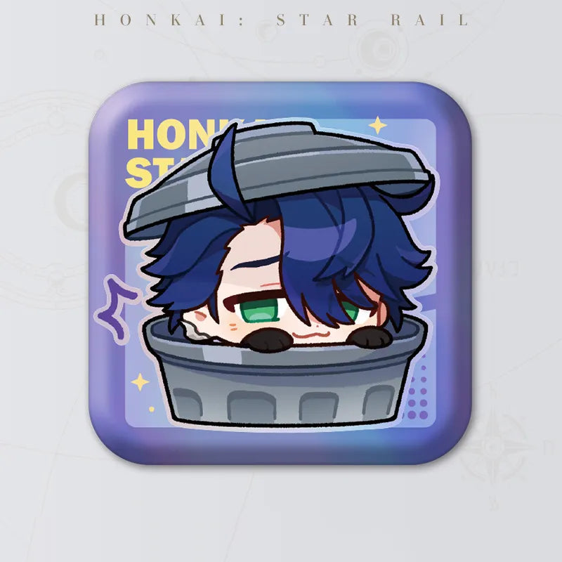 Honkai: Star Rail Pom-Pom Gallery Sampo square badge