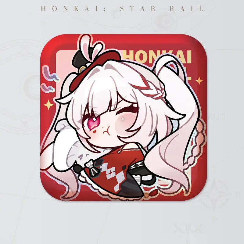 Honkai: Star Rail Pom-Pom Gallery Sparxie square badge