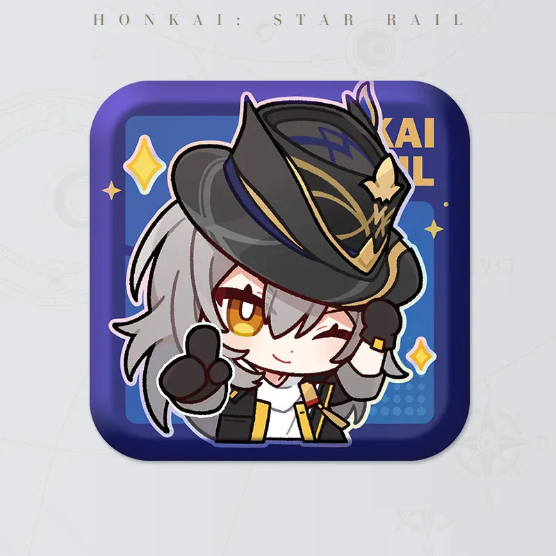Honkai: Star Rail Pom-Pom Gallery Trailblazer Female · Harmony square badge