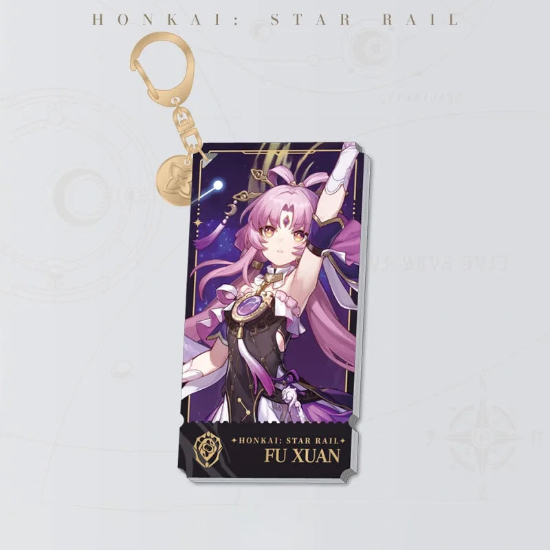 Honkai: Star Rail Fu Xuan Preservation acrylic charm