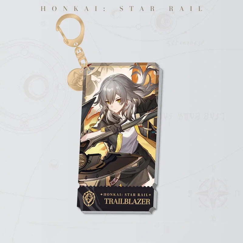 Honkai: Star Rail Trailblazer Female Preservation acrylic charm