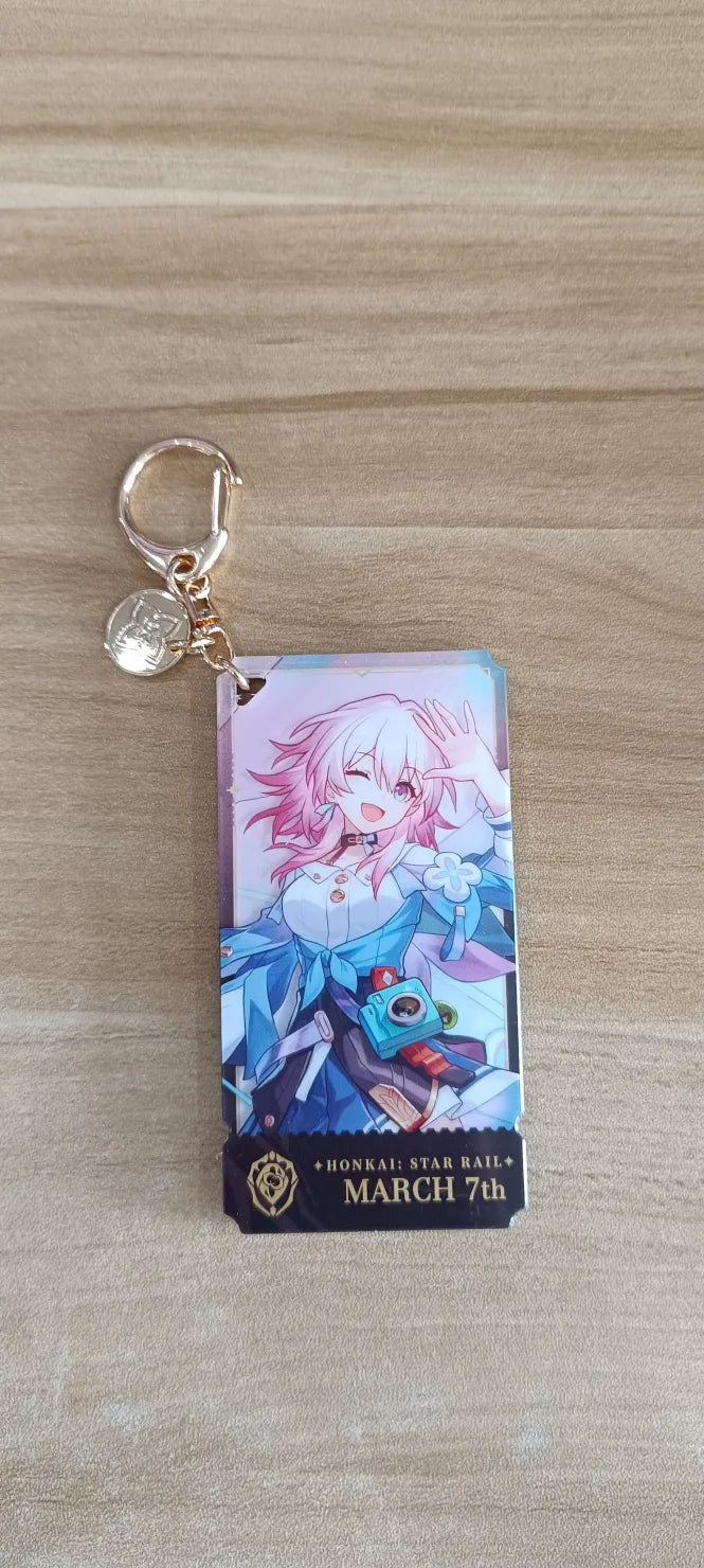 Honkai: Star Rail Character Artwork Series Preservation Acrylic Charms