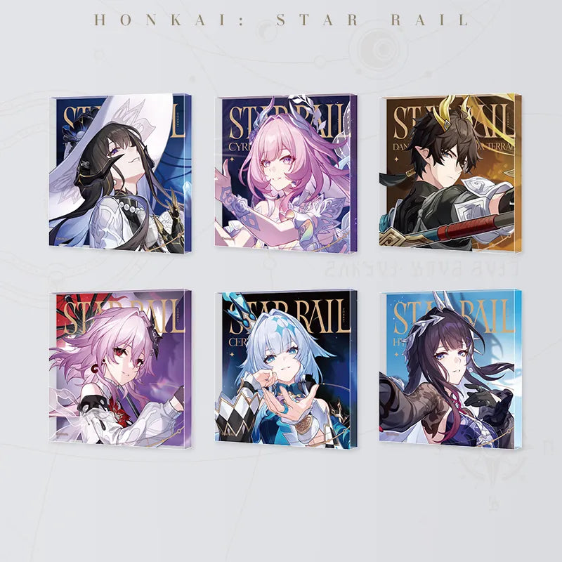 Honkai: Star Rail Starry Invitation Series acrylic display block collection 1