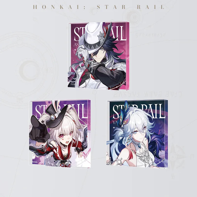 Honkai: Star Rail Starry Invitation Series acrylic display block collection 3
