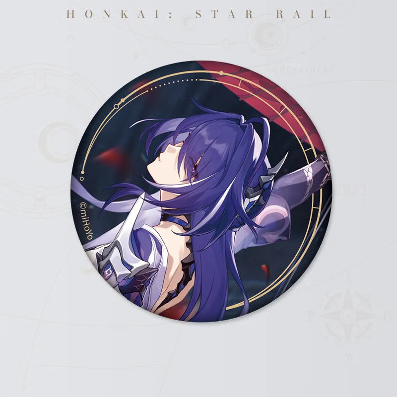 Honkai: Star Rail Starry Invitation Series Acheron round badge