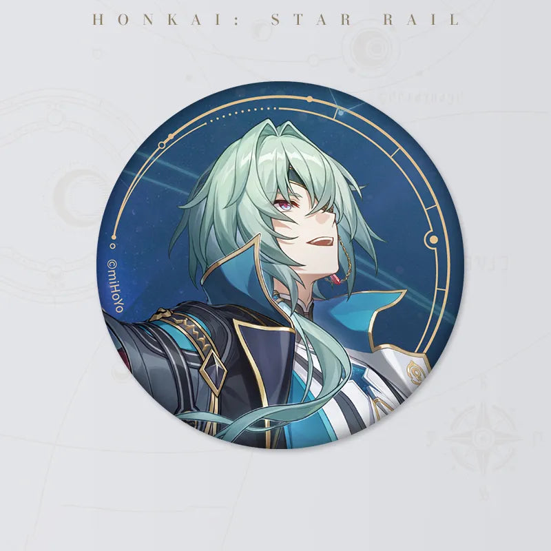 Honkai: Star Rail Starry Invitation Series Anaxa round badge