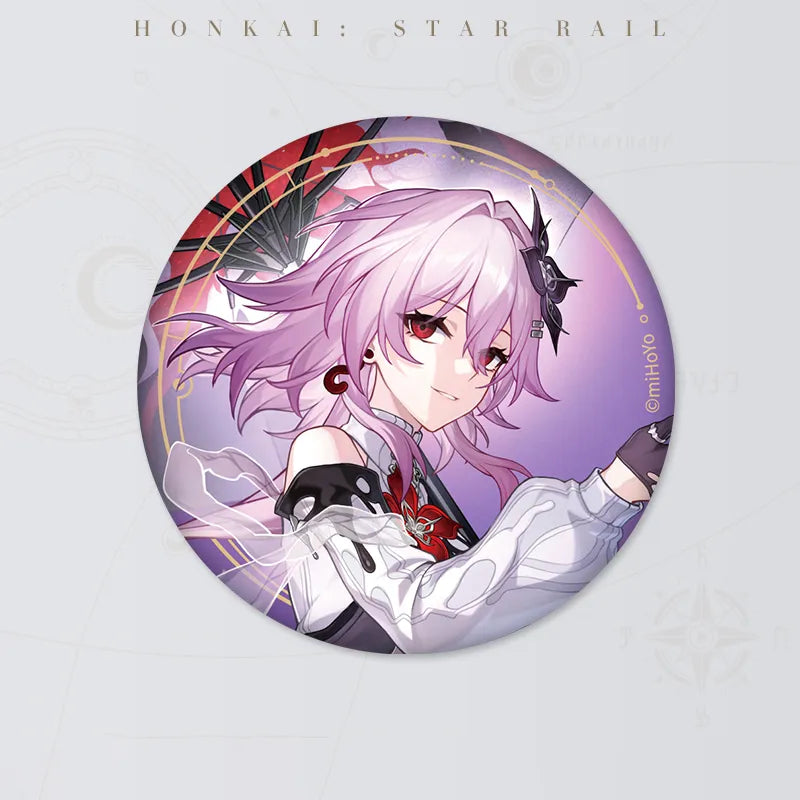 Honkai: Star Rail Starry Invitation Series Evernight round badge