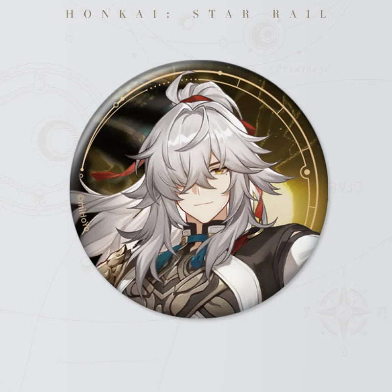 Honkai: Star Rail Starry Invitation Series Jing Yuan round badge