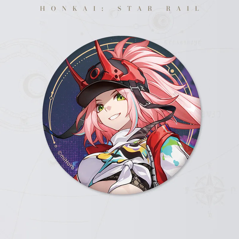 Honkai: Star Rail Starry Invitation Series Rappa round badge