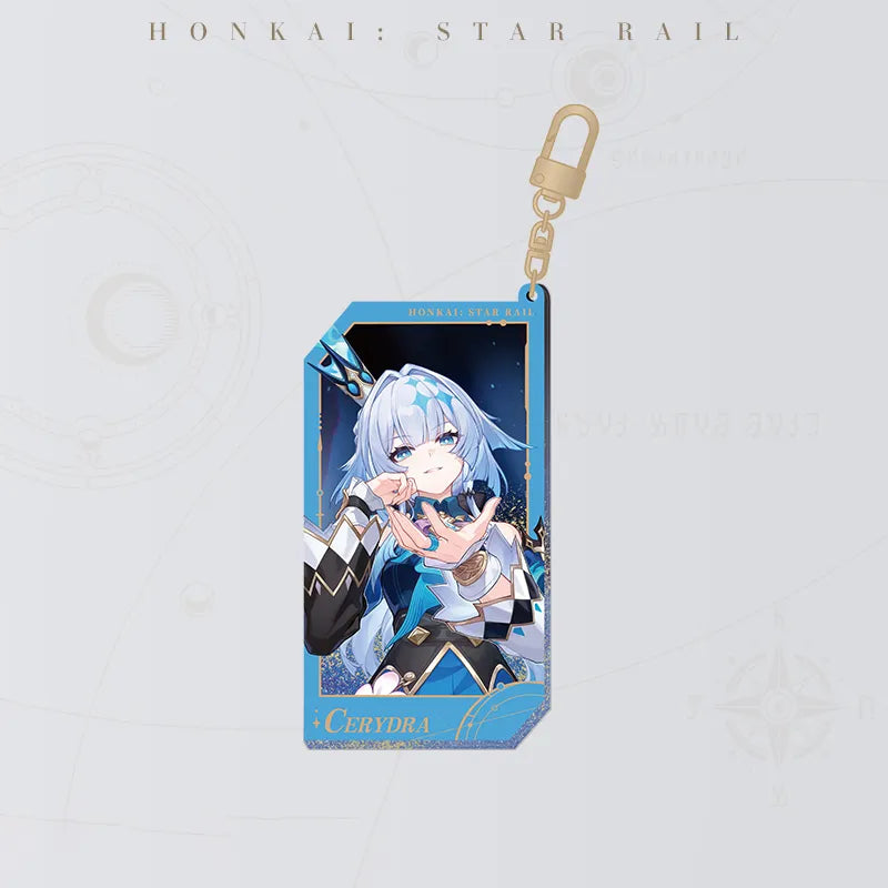 Honkai: Star Rail Starry Invitation Series Cerydra Flowing Sand Acrylic Charm