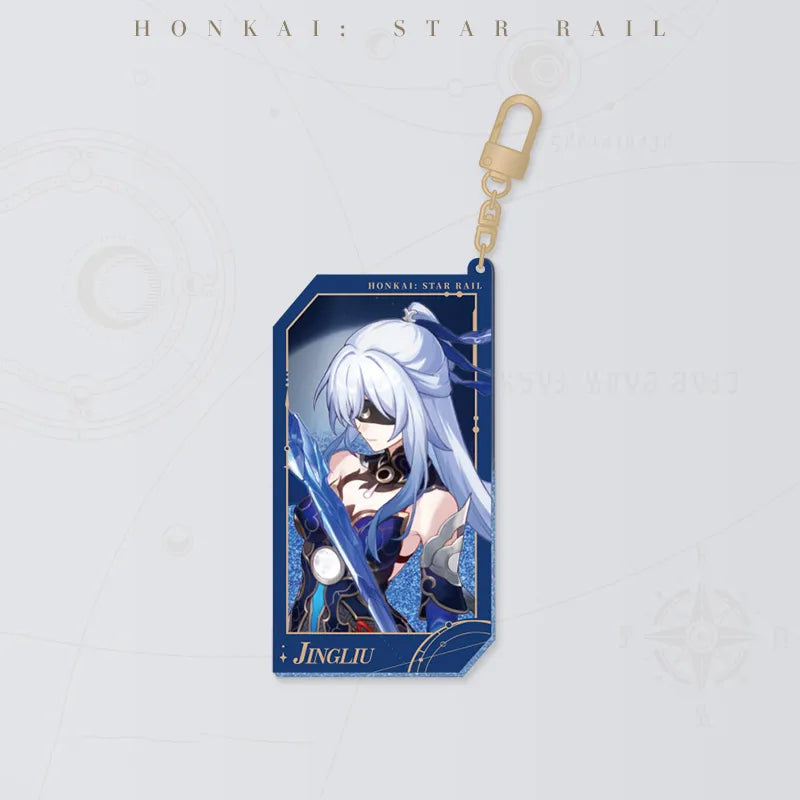Honkai: Star Rail Starry Invitation Series Jingliu Flowing Sand Acrylic Charm