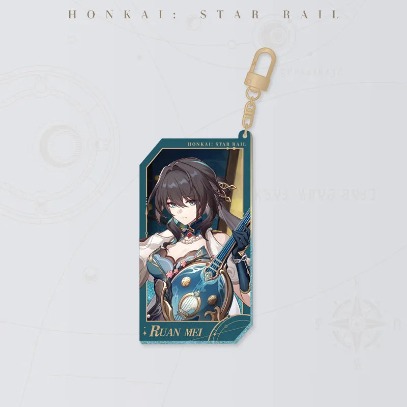 Honkai: Star Rail Starry Invitation Series Ruan Mei Flowing Sand Acrylic Charm