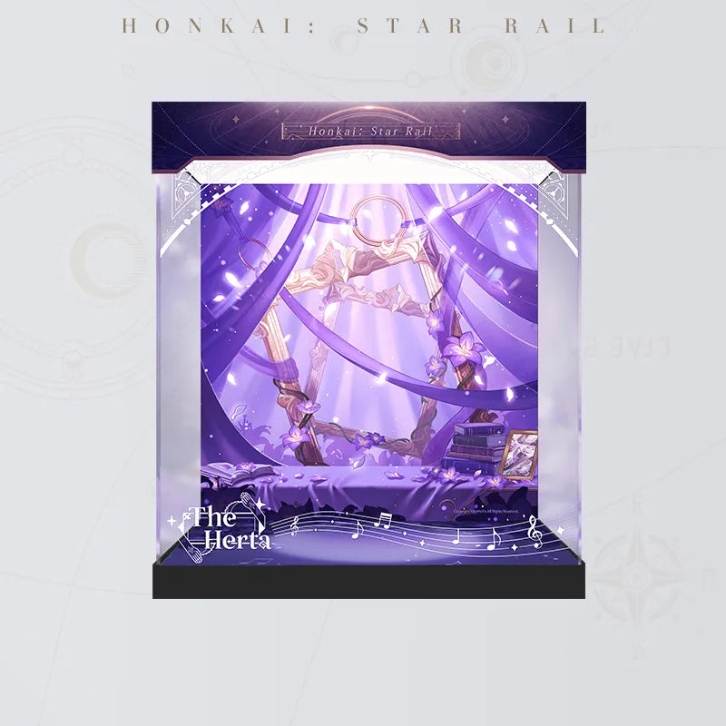 The Herta 1/8 Scale Figure Display Case Deluxe Edition with LED lighting