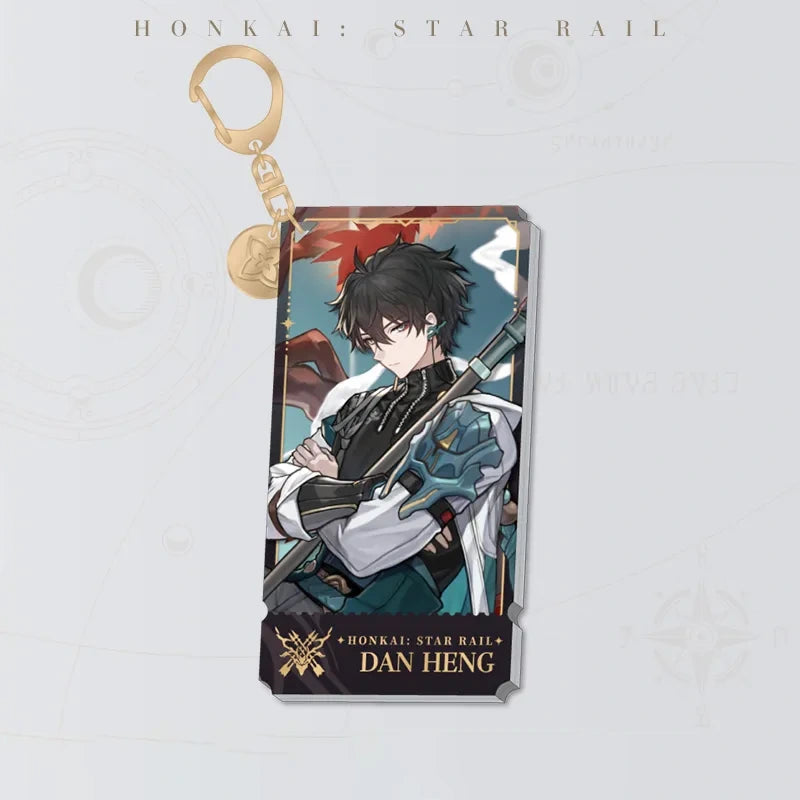 Honkai: Star Rail Dan Heng The Hunt acrylic charm