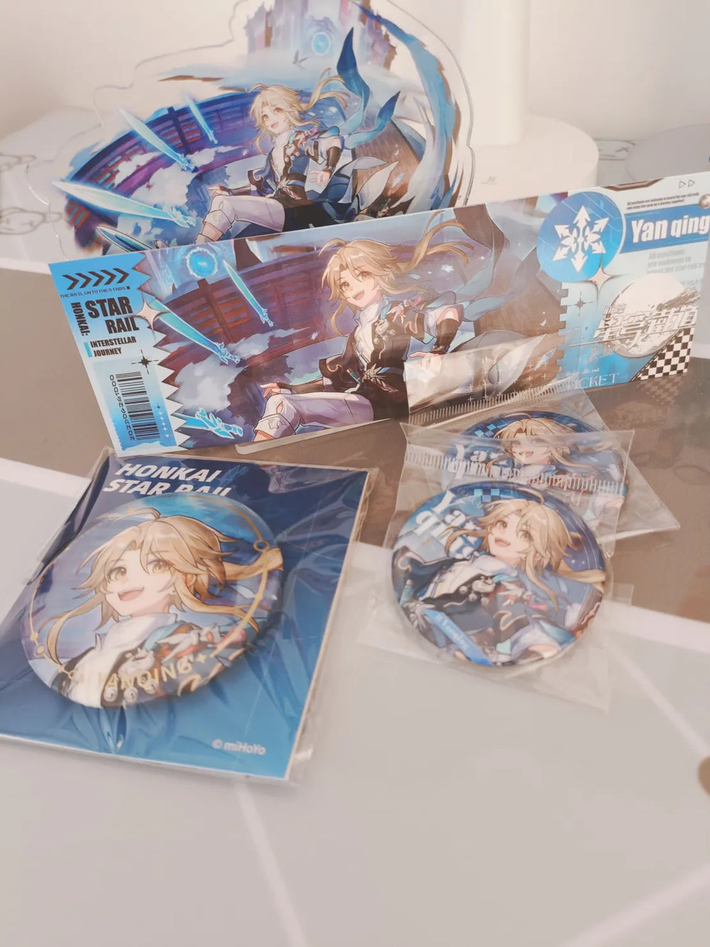 Honkai: Star Rail Character Artwork Series The Hunt Acrylic Charms