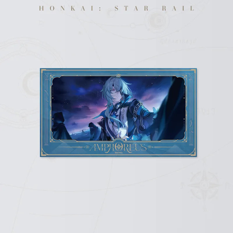 Honkai Star Rail Anaxa film-style card featuring character artwork