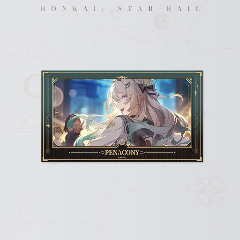 Honkai Star Rail The Best Me film-style card featuring a character portrait from Penacony