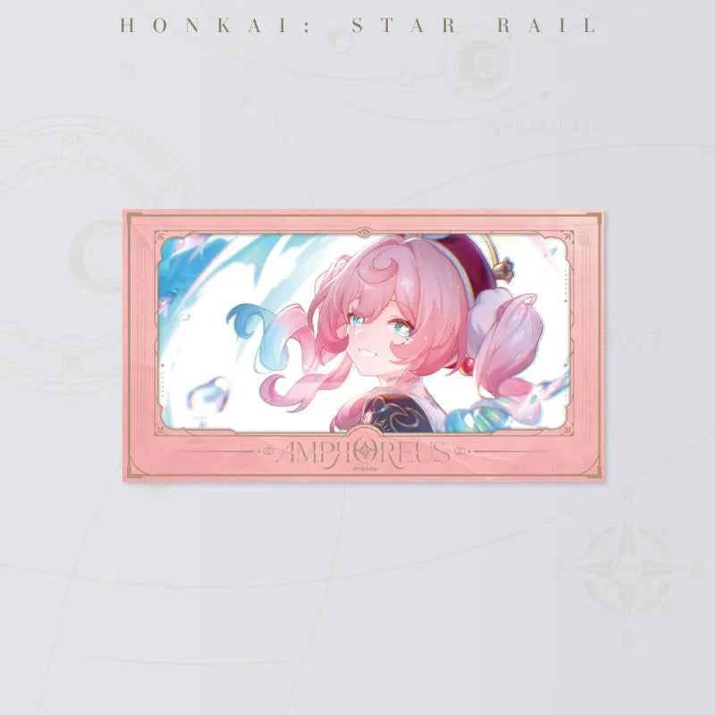 Honkai Star Rail Hyacine film-style card featuring character artwork