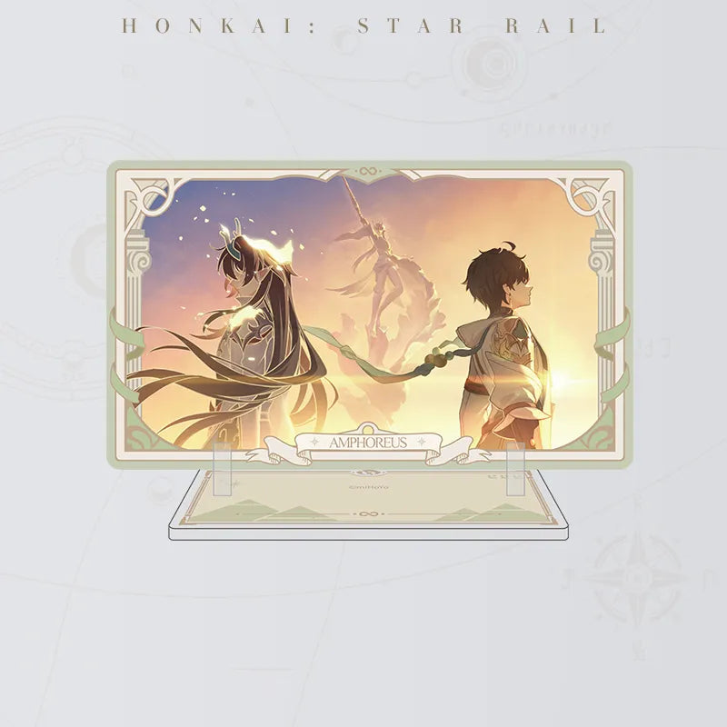 Honkai: Star Rail Toward Immortality acrylic standee featuring Dan Heng and Imbibitor Lunae