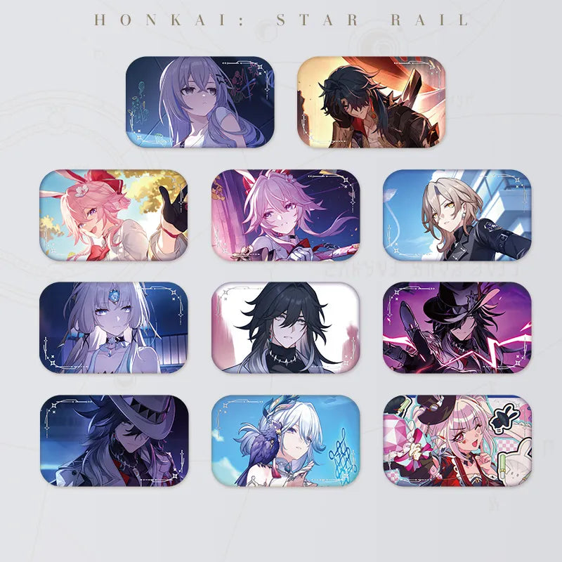 Honkai: Star Rail The Memories We Share Series collectible character badges