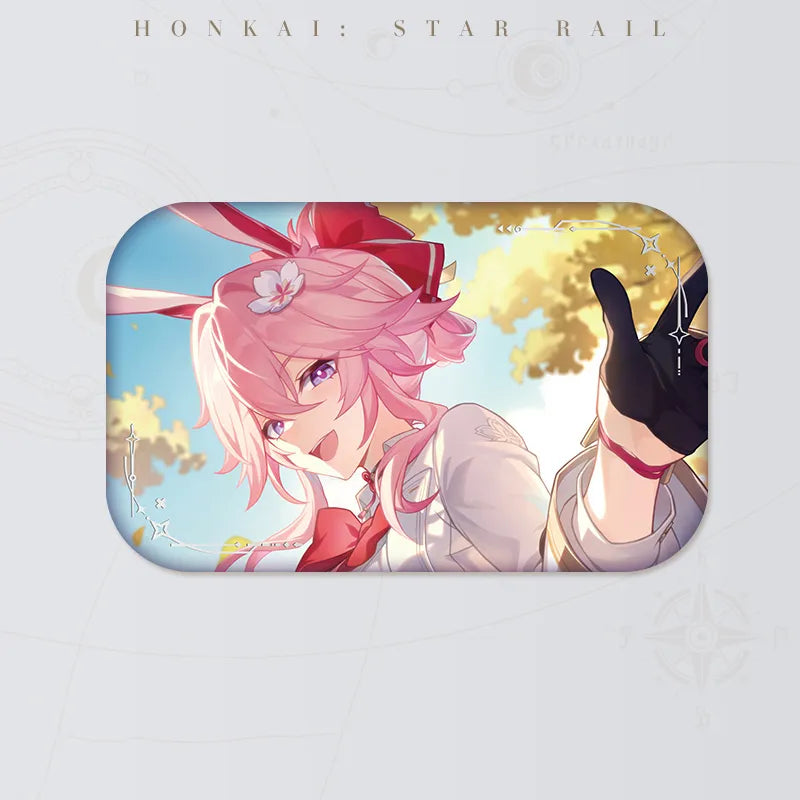 Honkai: Star Rail Evanescia Farewell Edition collectible tinplate badge