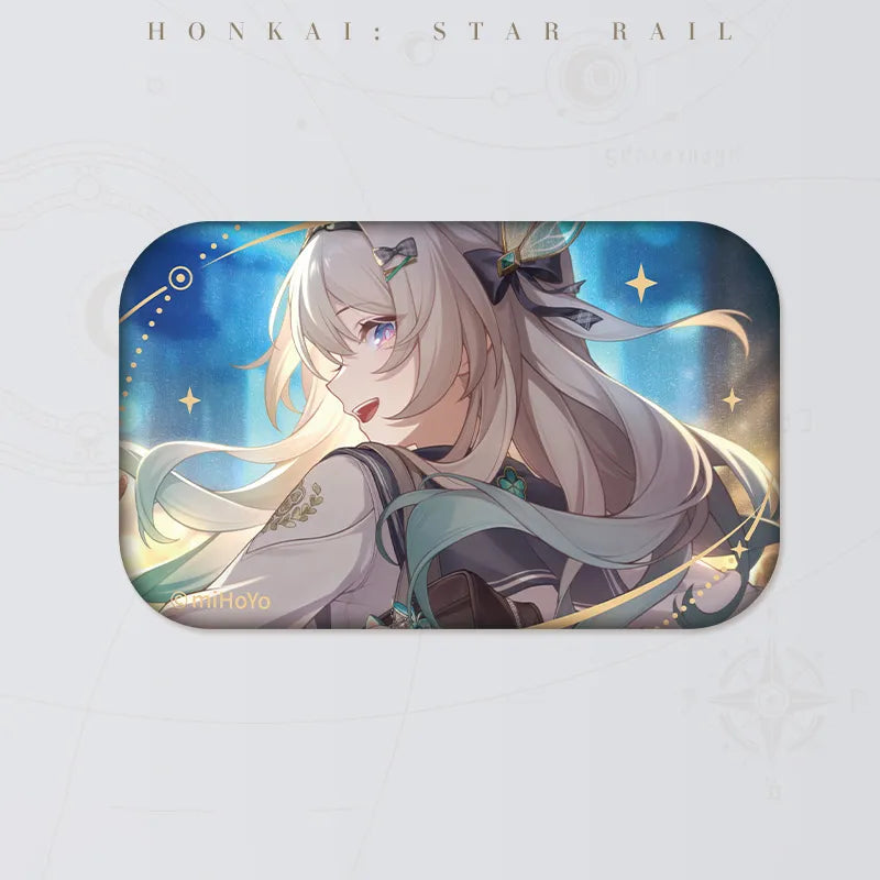 Honkai: Star Rail Firefly Best Version of Me collectible tinplate badge