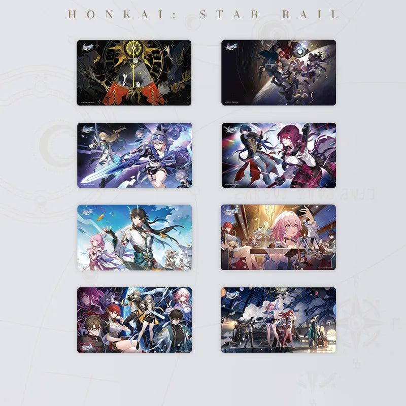 Honkai: Star Rail Theme Series Desk Mat collection