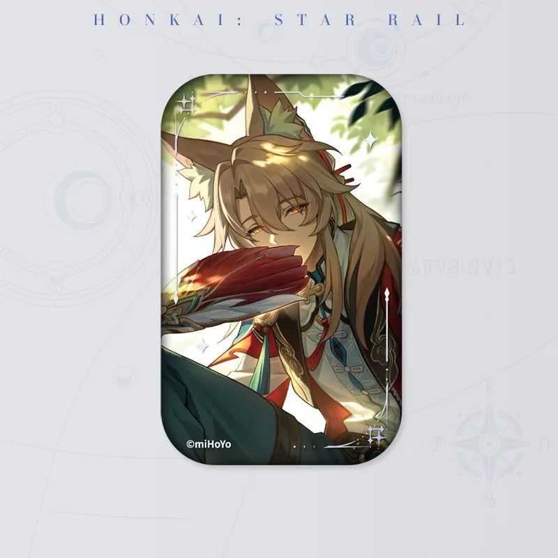 Honkai: Star Rail Those Many Springs Light Cone Tinplate Badge