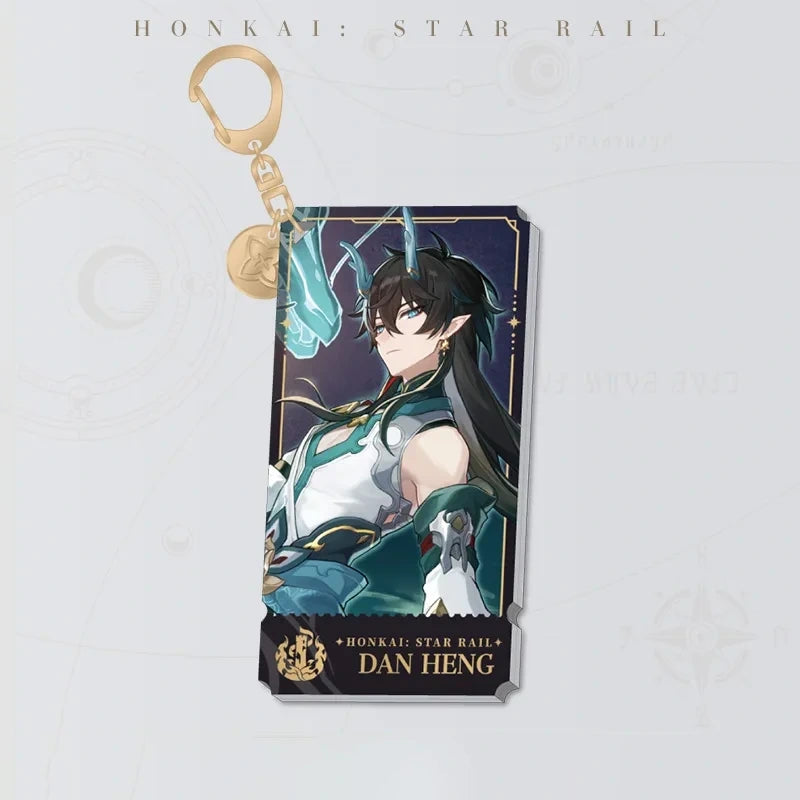 Honkai: Star Rail Dan Heng • Imbibitor Lunae Character Artwork Series Destruction Acrylic Charm