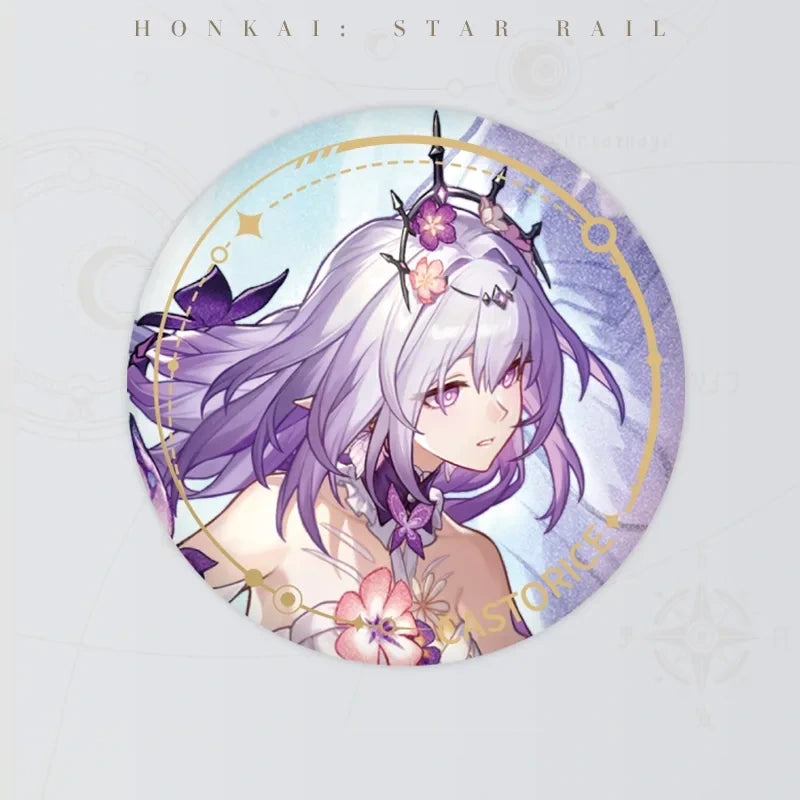 Honkai: Star Rail Castorice Character Artwork Series Remembrance Tinplate Badge