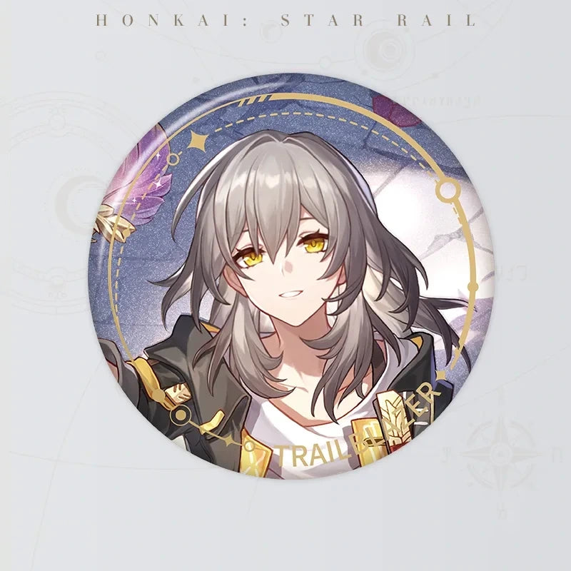 Honkai: Star Rail Trailblazer Female Character Artwork Series Remembrance Tinplate Badge