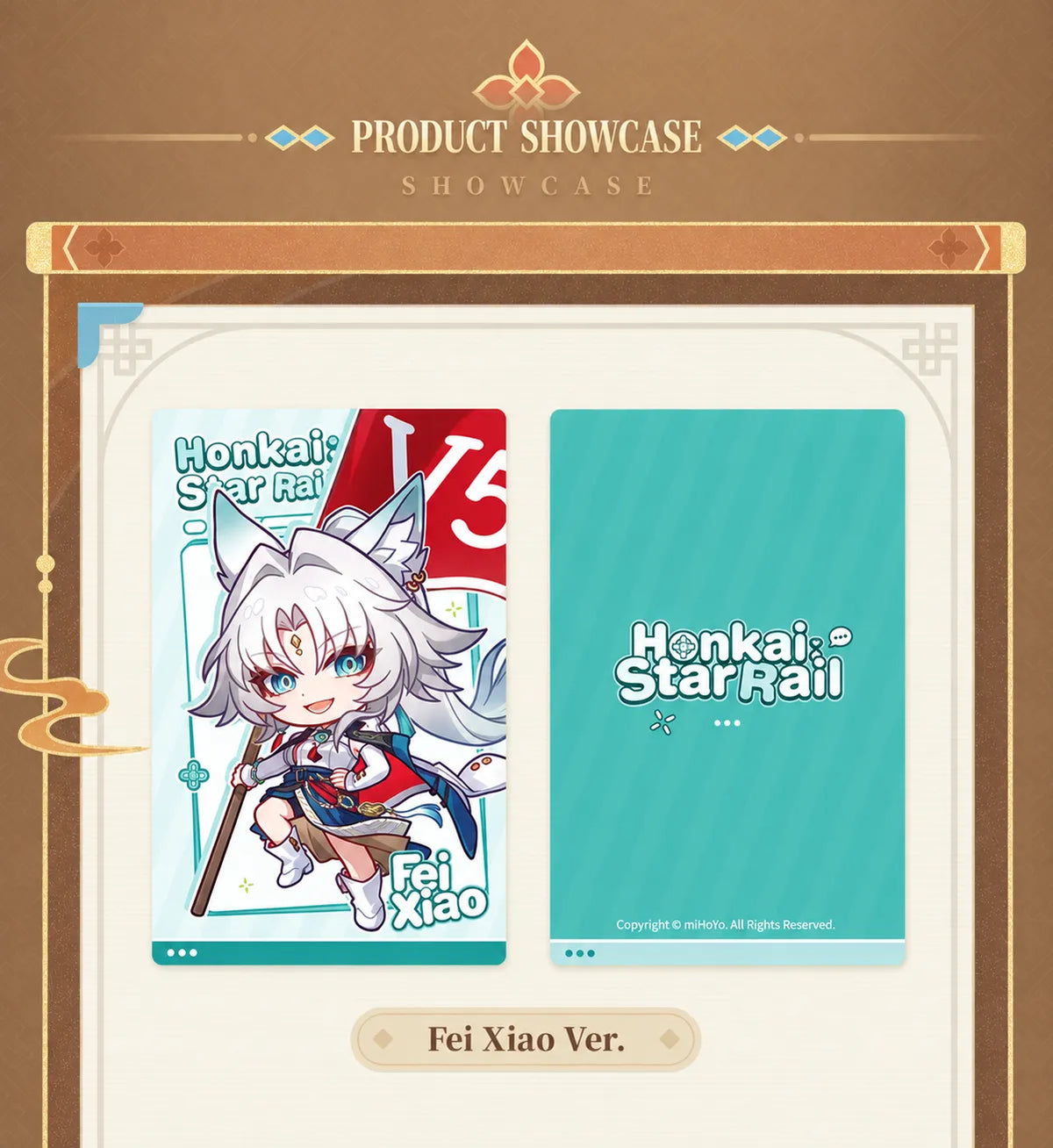 Honkai: Star Rail Jiaoqiu and Moze Time to Feast! holographic collectible cards