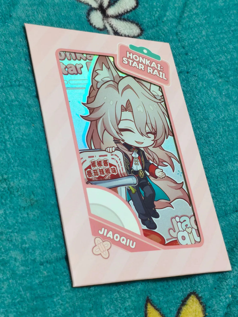 Honkai: Star Rail Time to Feast! Chibi-Holografie-Sammelkarten