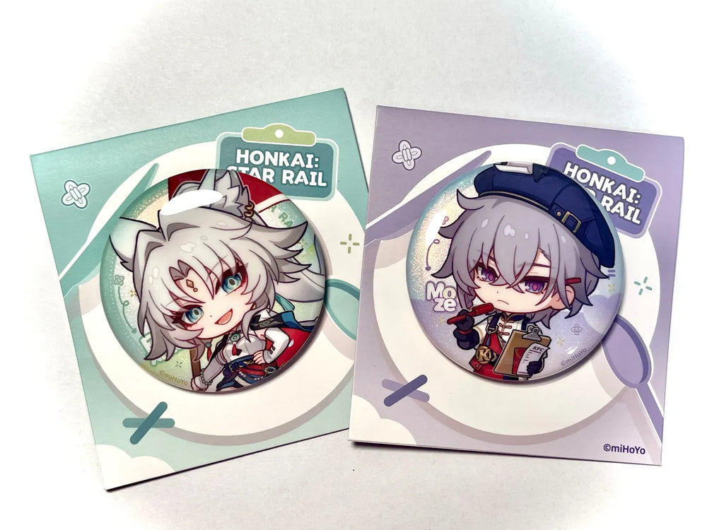 Honkai: Star Rail Time to Feast! ちびキャラ ブリキ缶バッジ