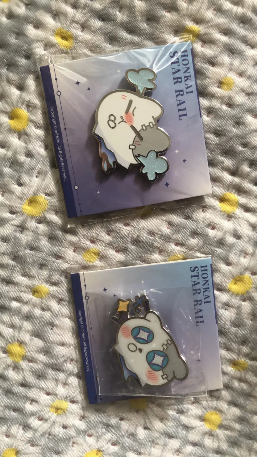 Honkai: Star Rail Insignias Metálicas Wubbaboo Moment Series