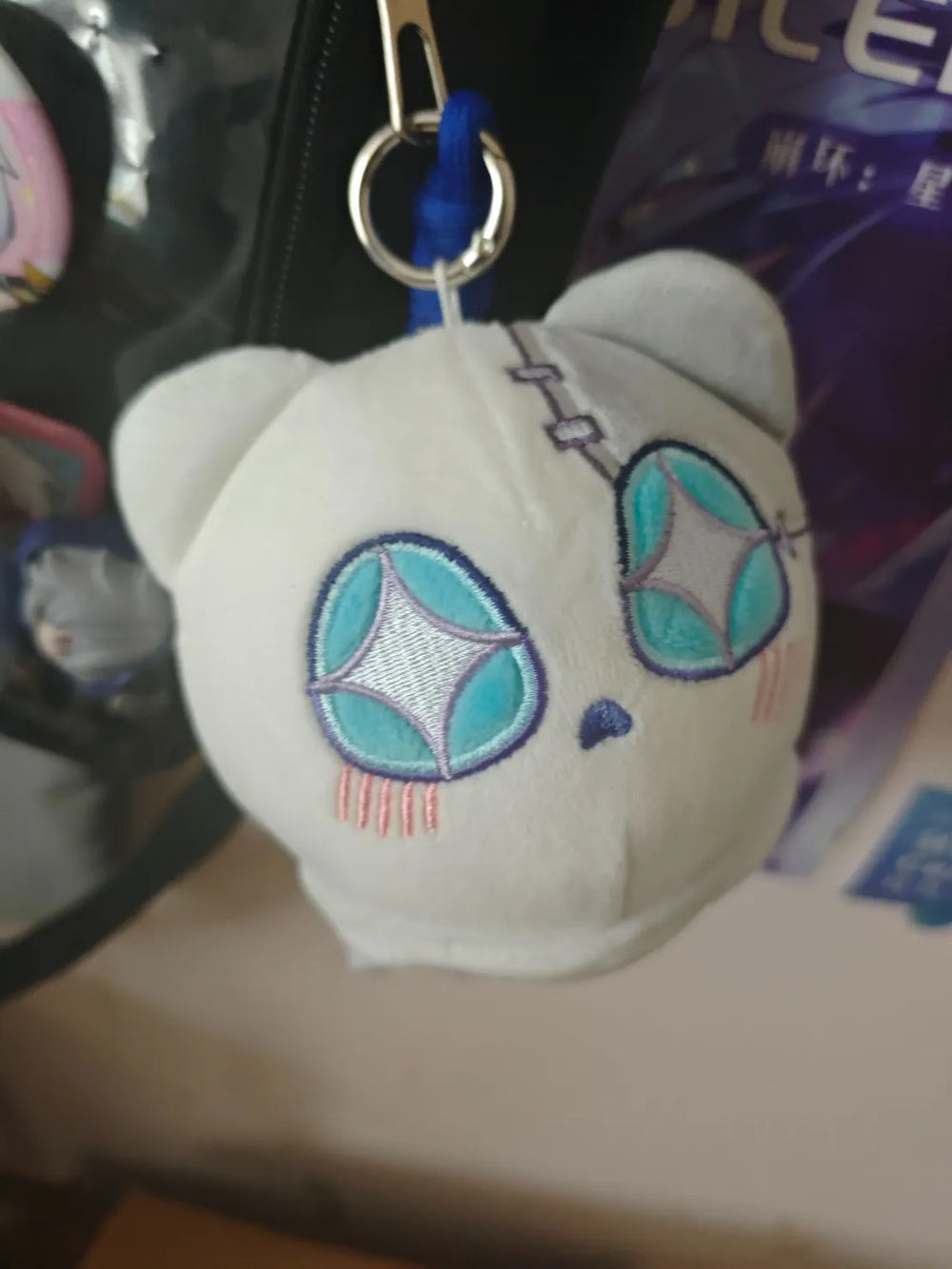 Honkai: Star Rail Chaveiros de Pelúcia Wubbaboo Moment Series