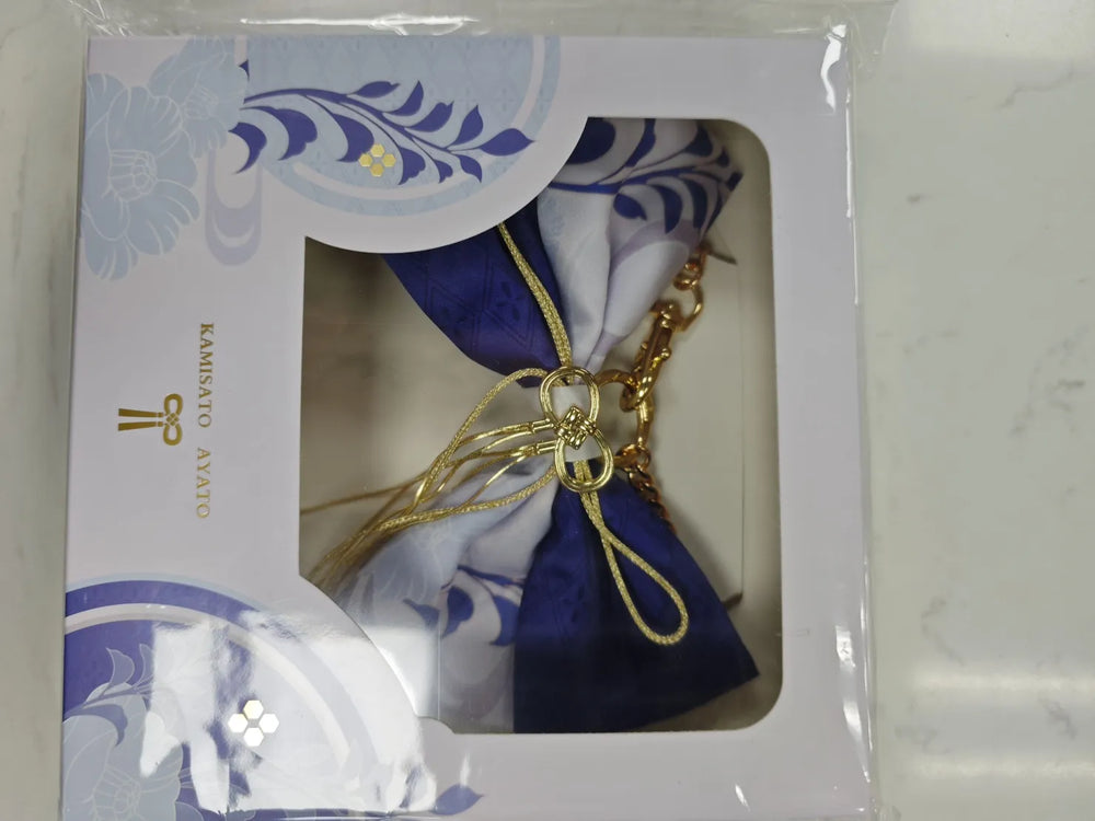 Genshin Impact Kamisato Ayato Butterfly Bow Hair Accessory Charm