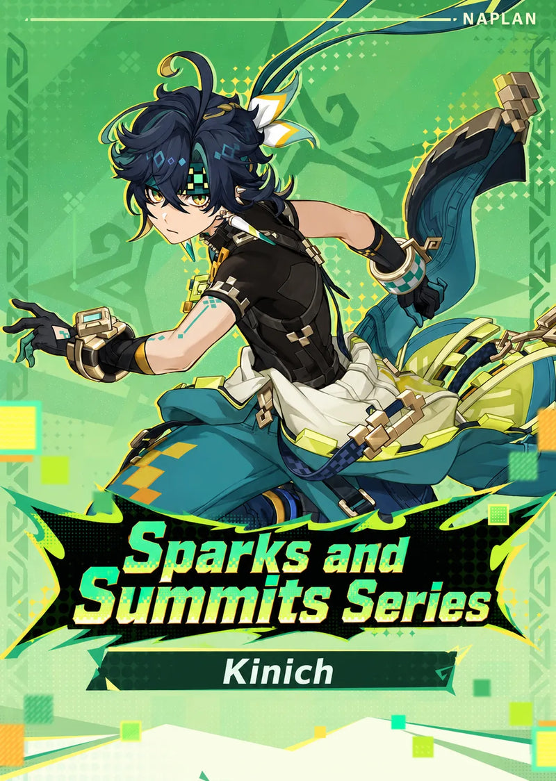 Kinich Sparks and Summits Series Character Artwork Design